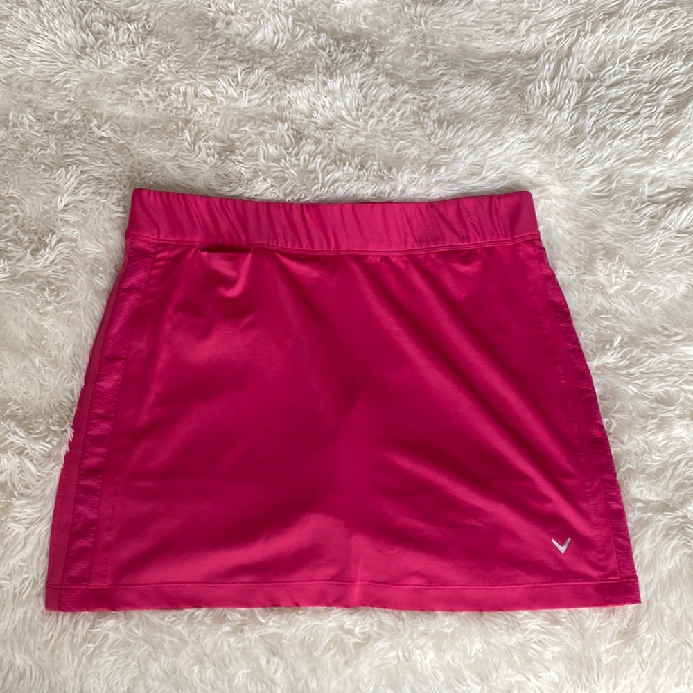 Callaway Athletic Golf/Tennis Skort. Hot pink! Super cute! Size Large.